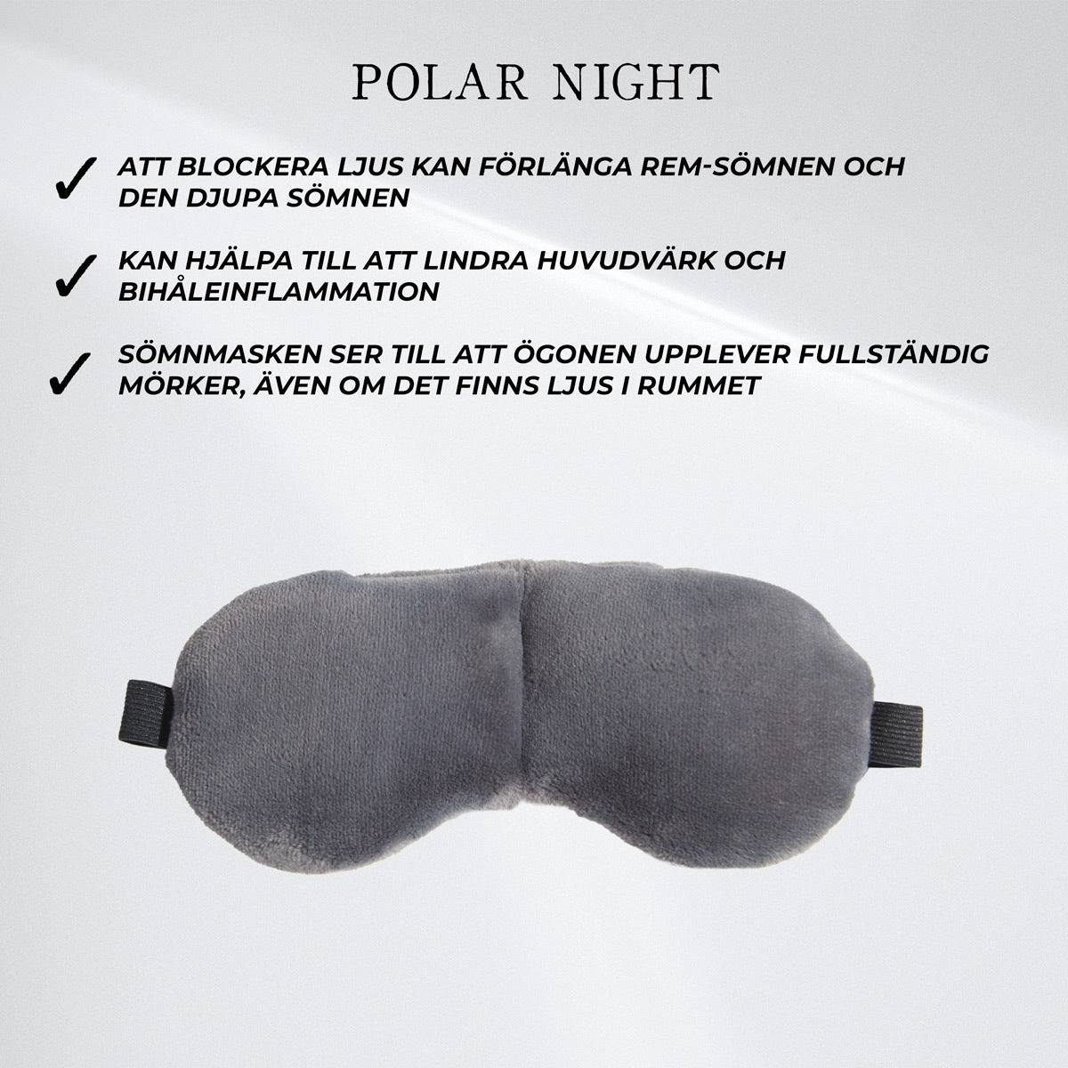 
              Polar Night Weighted eye mask