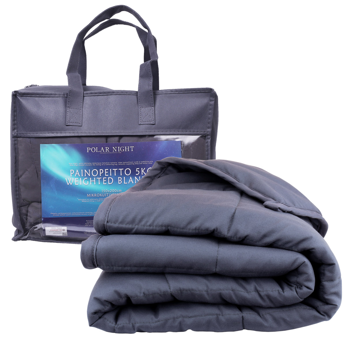 
              Polar Night Weighted Blanket 5-13kg, 155x220cm