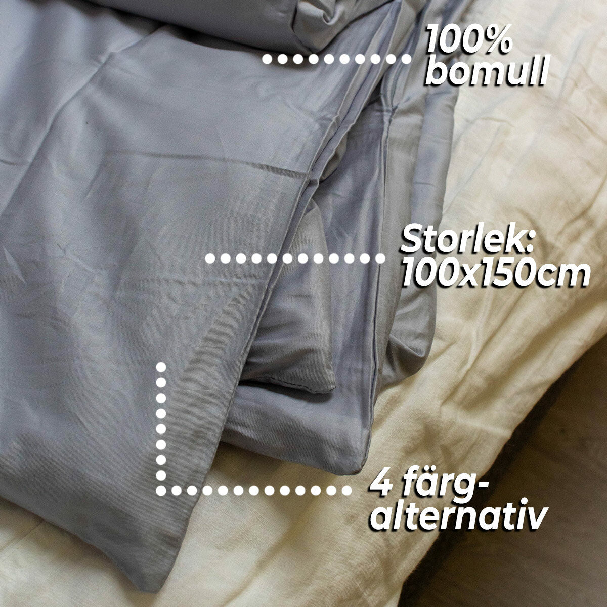 
              Polar Night Cotton Duvet Cover, 100x150cm