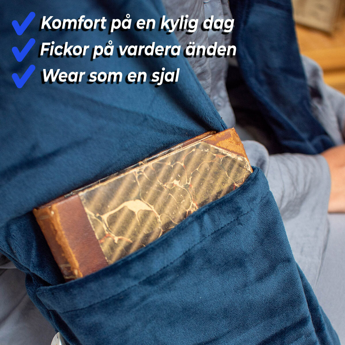 
              Polar Night Weighted Reader Wrap